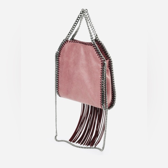 Stella McCartney Pink and Brown Shoulder Bag - Picture 3 of 15